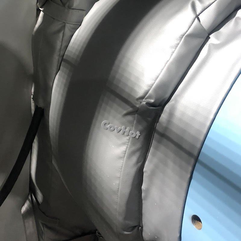 空氣壓縮機氫氣壓縮機冬季防凍保溫套,加氫站防火伴熱保溫衣