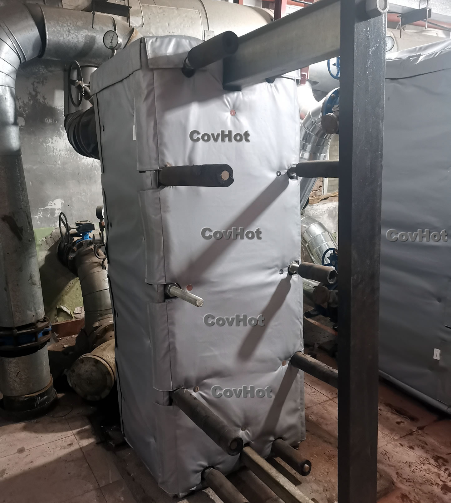 可拆卸板式<a href=http://m.ph-sh.cn/e/tags/?tagname=%E6%8D%A2%E7%83%AD%E5%99%A8%E4%BF%9D%E6%B8%A9 target=_blank class=infotextkey>換熱器保溫</a>套