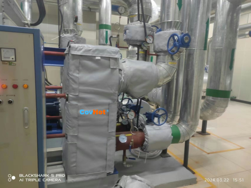 可拆卸保溫套為板式換熱器節能降耗立竿見影